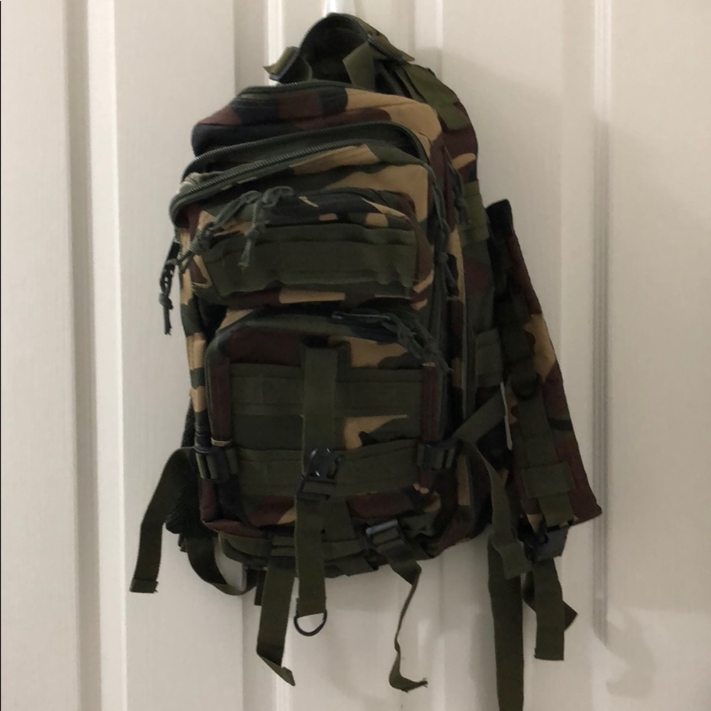 Camo Military Backpack